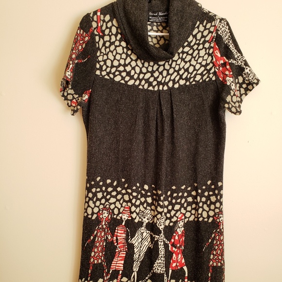 Large Sacred Threads Droopy Turtleneck - Picture 1 of 1